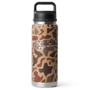 Yeti Rambler 26oz wetlands bottle with chug cap and engraved Penn State